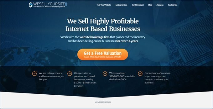 We Sell Your Site review
